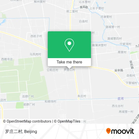 罗庄二村 map