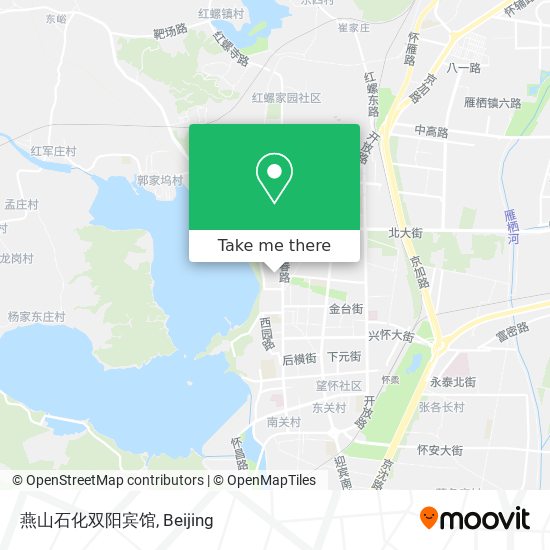 燕山石化双阳宾馆 map