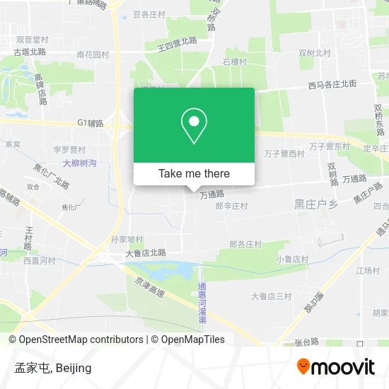 孟家屯 map