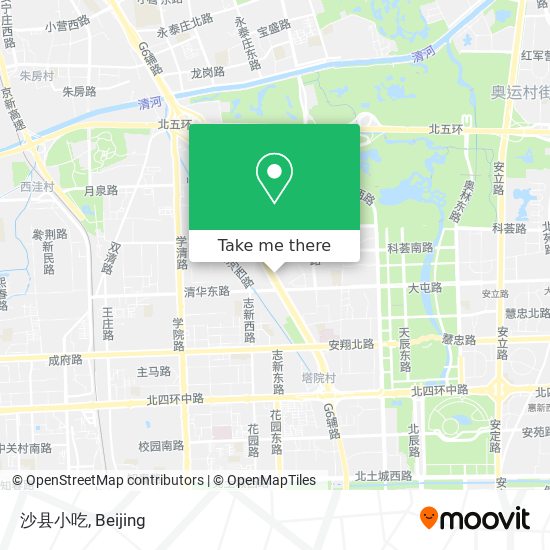 沙县小吃 map