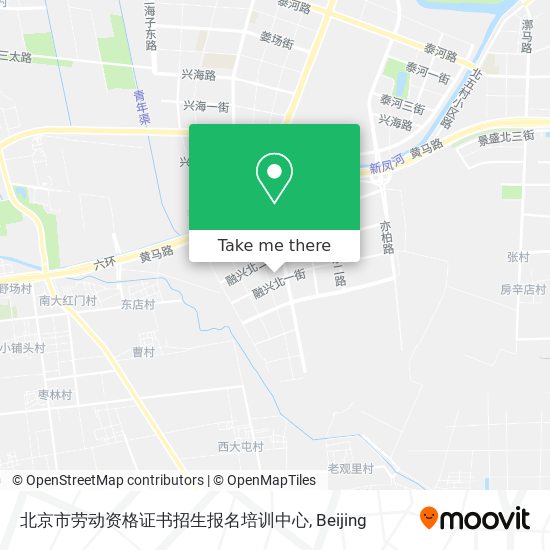 北京市劳动资格证书招生报名培训中心 map