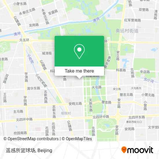 遥感所篮球场 map