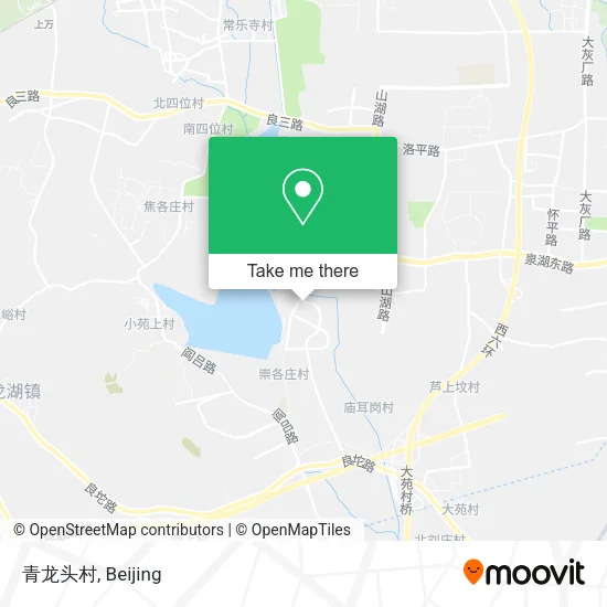青龙头村 map