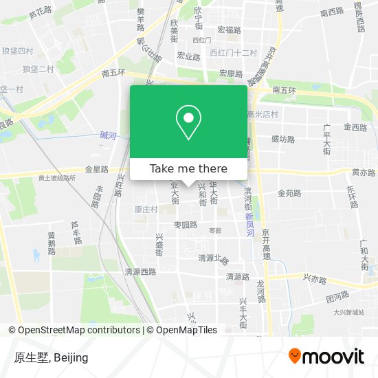 原生墅 map