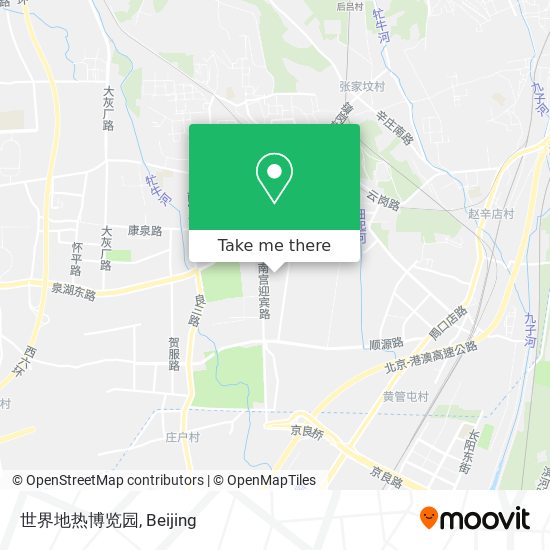 世界地热博览园 map