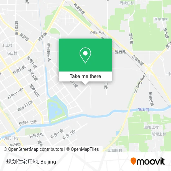 规划住宅用地 map