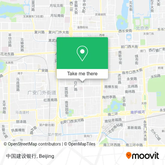 中国建设银行 map