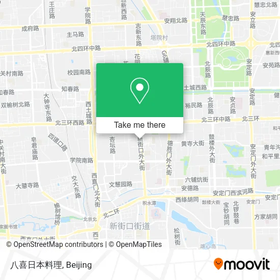 八喜日本料理 map