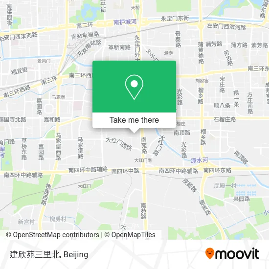 建欣苑三里北 map