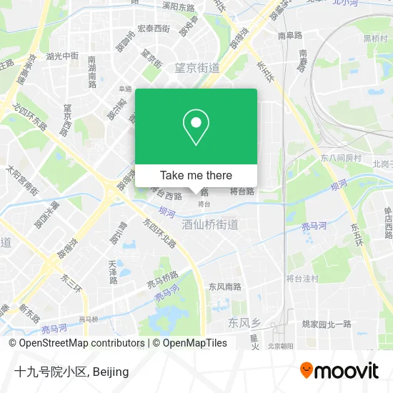 十九号院小区 map