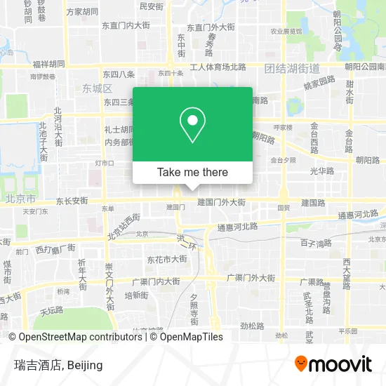 瑞吉酒店 map