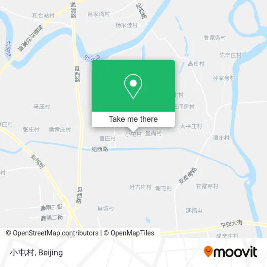 小屯村 map
