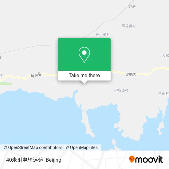 40米射电望远镜 map