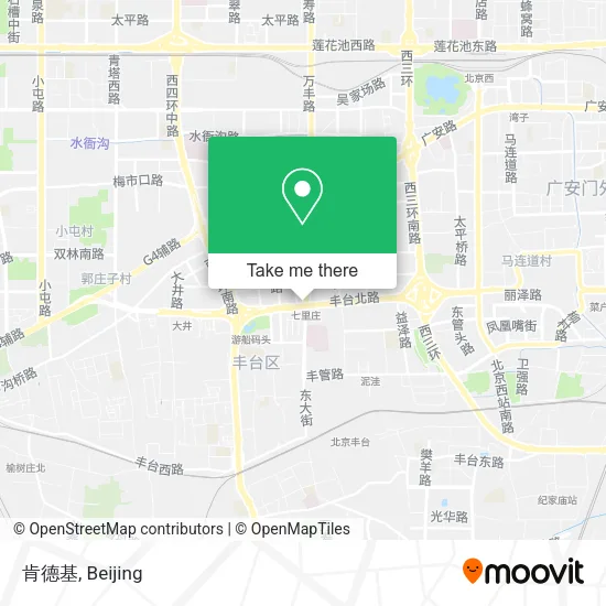 肯德基 map