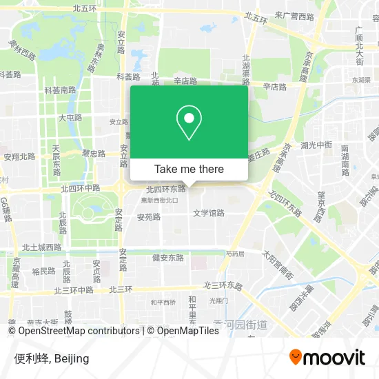 便利蜂 map