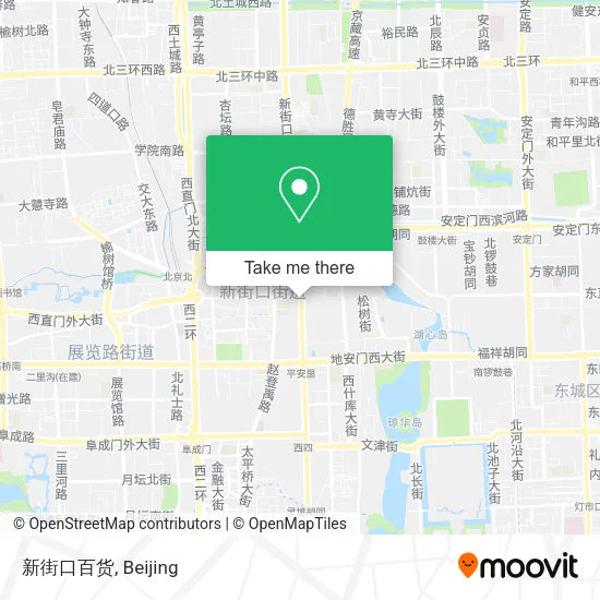 新街口百货 map
