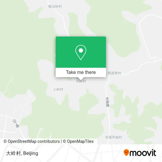 大岭村 map