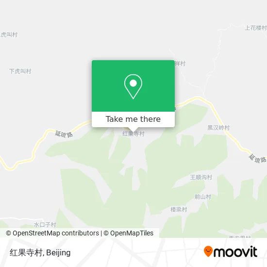 红果寺村 map