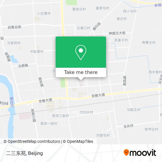 二三东苑 map