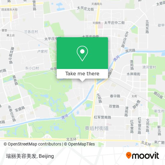瑞丽美容美发 map