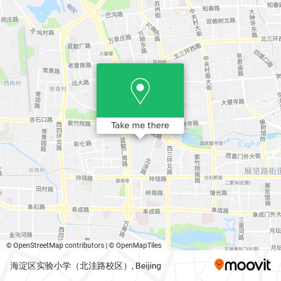 海淀区实验小学（北洼路校区） map