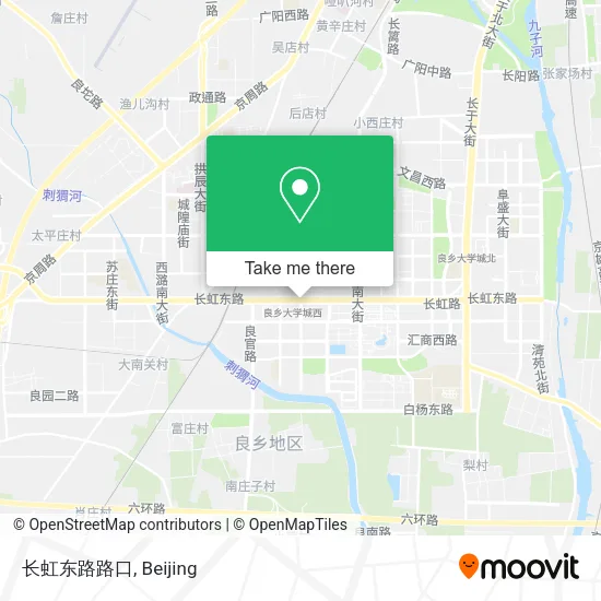 长虹东路路口 map