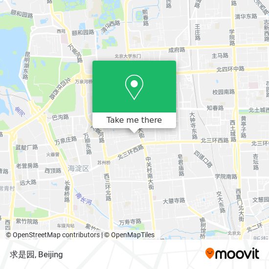 求是园 map