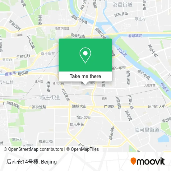 后南仓14号楼 map