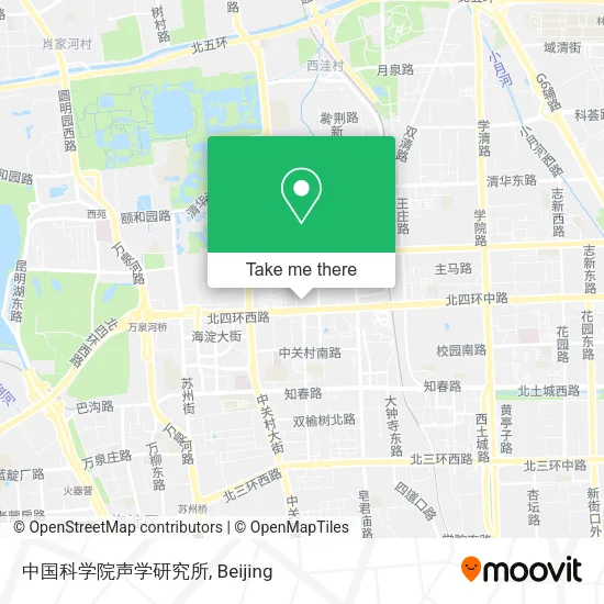 中国科学院声学研究所 map