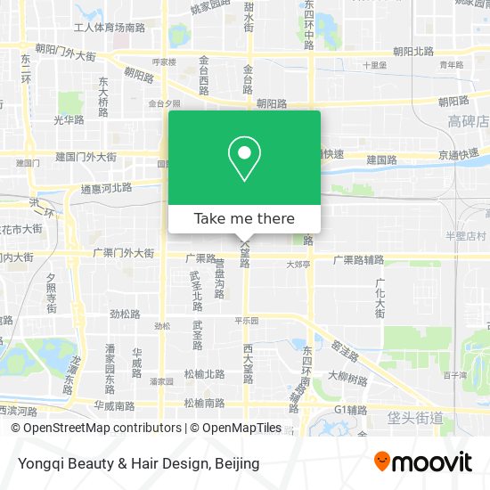Yongqi Beauty & Hair Design map
