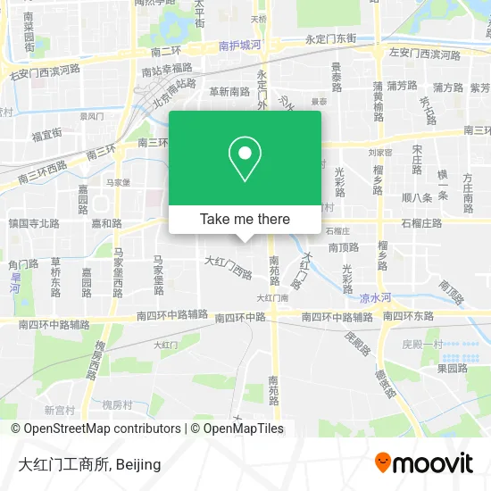 大红门工商所 map