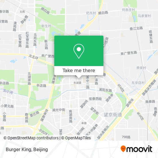 Burger King map