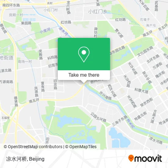 凉水河桥 map