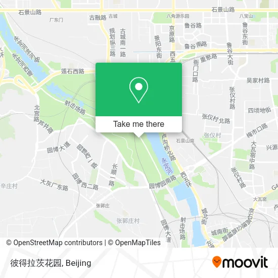 彼得拉茨花园 map