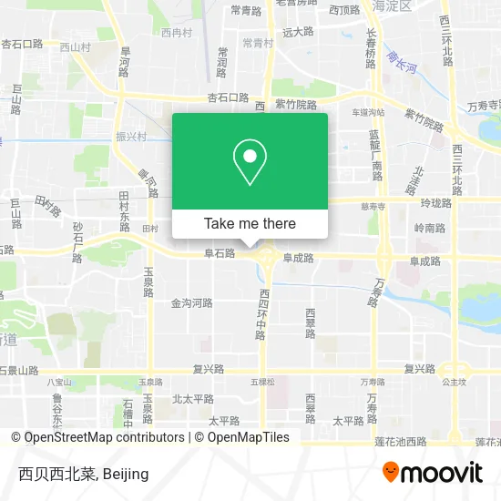 西贝西北菜 map