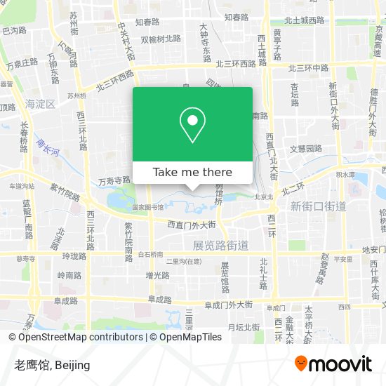 老鹰馆 map