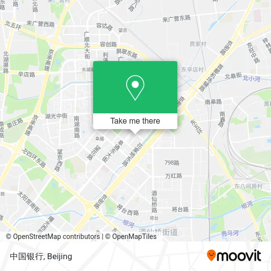 中国银行 map