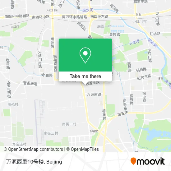 万源西里10号楼 map