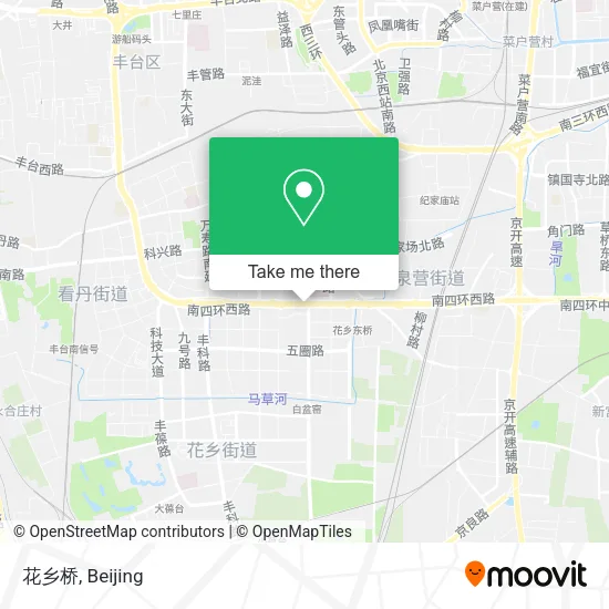 花乡桥 map