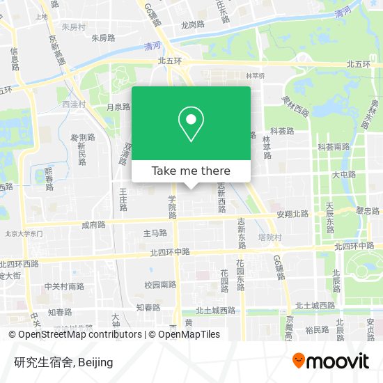 研究生宿舍 map