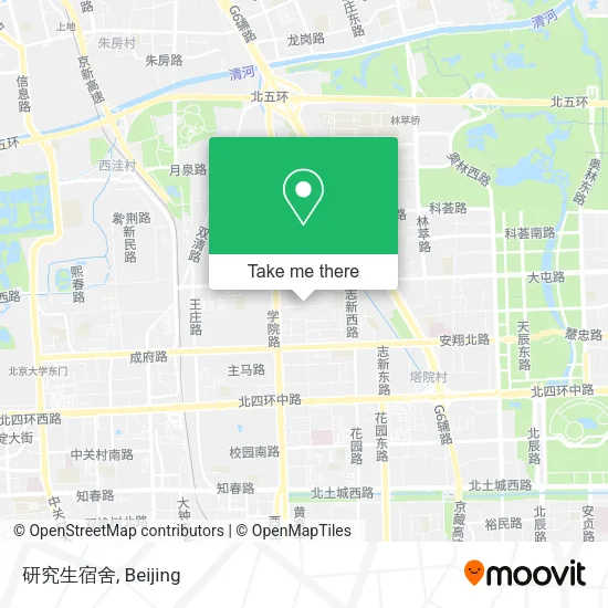 研究生宿舍 map