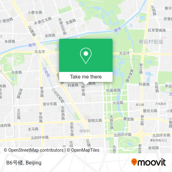 B6号楼 map