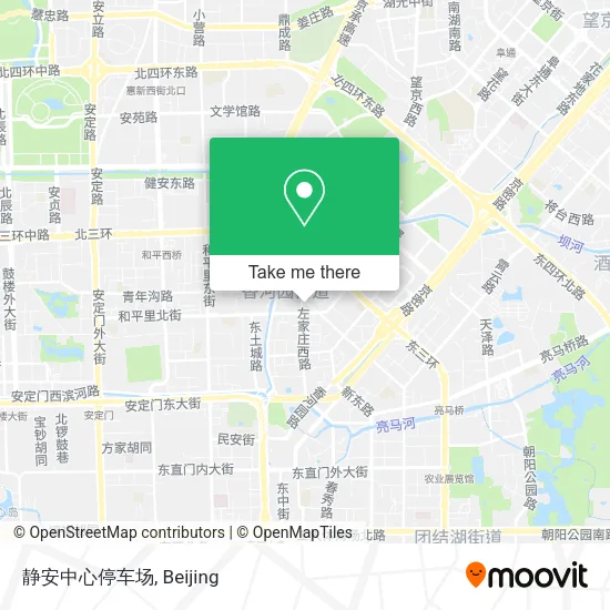 静安中心停车场 map