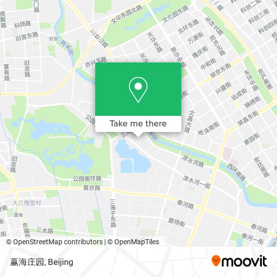 赢海庄园 map