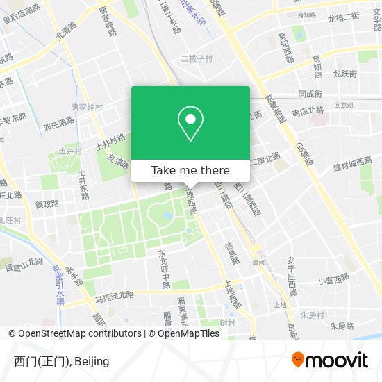 西门(正门) map