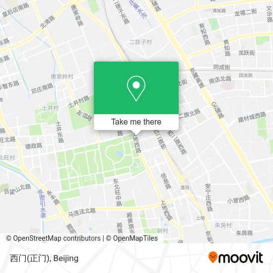 西门(正门) map