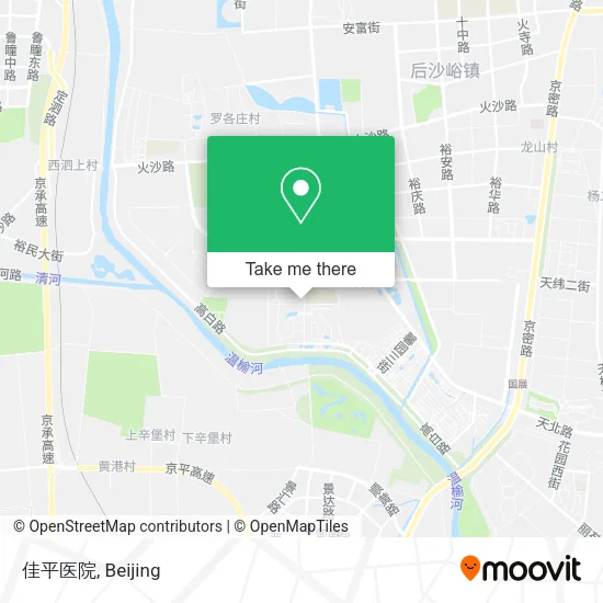 佳平医院 map
