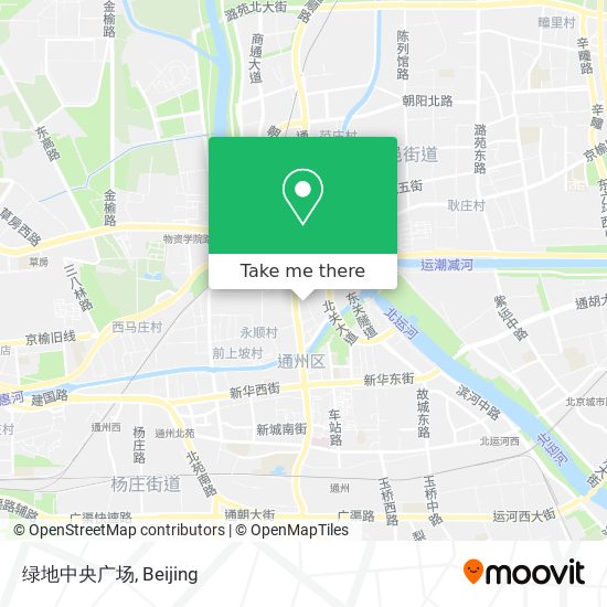 绿地中央广场 map