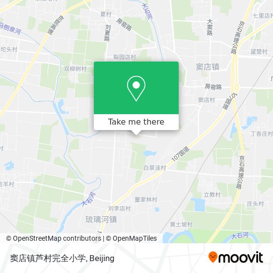 窦店镇芦村完全小学 map