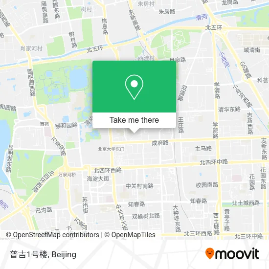 普吉1号楼 map